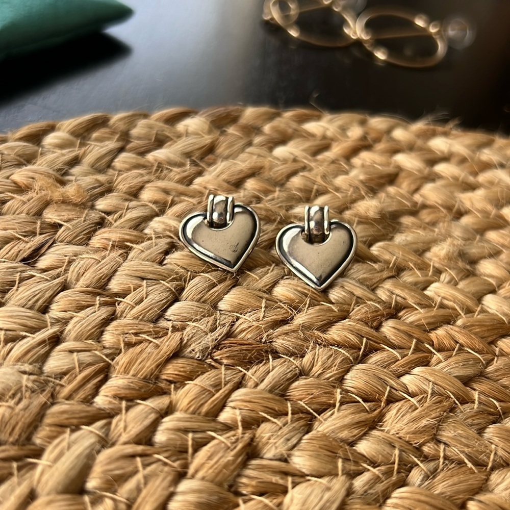 James Avery Heart Earrings